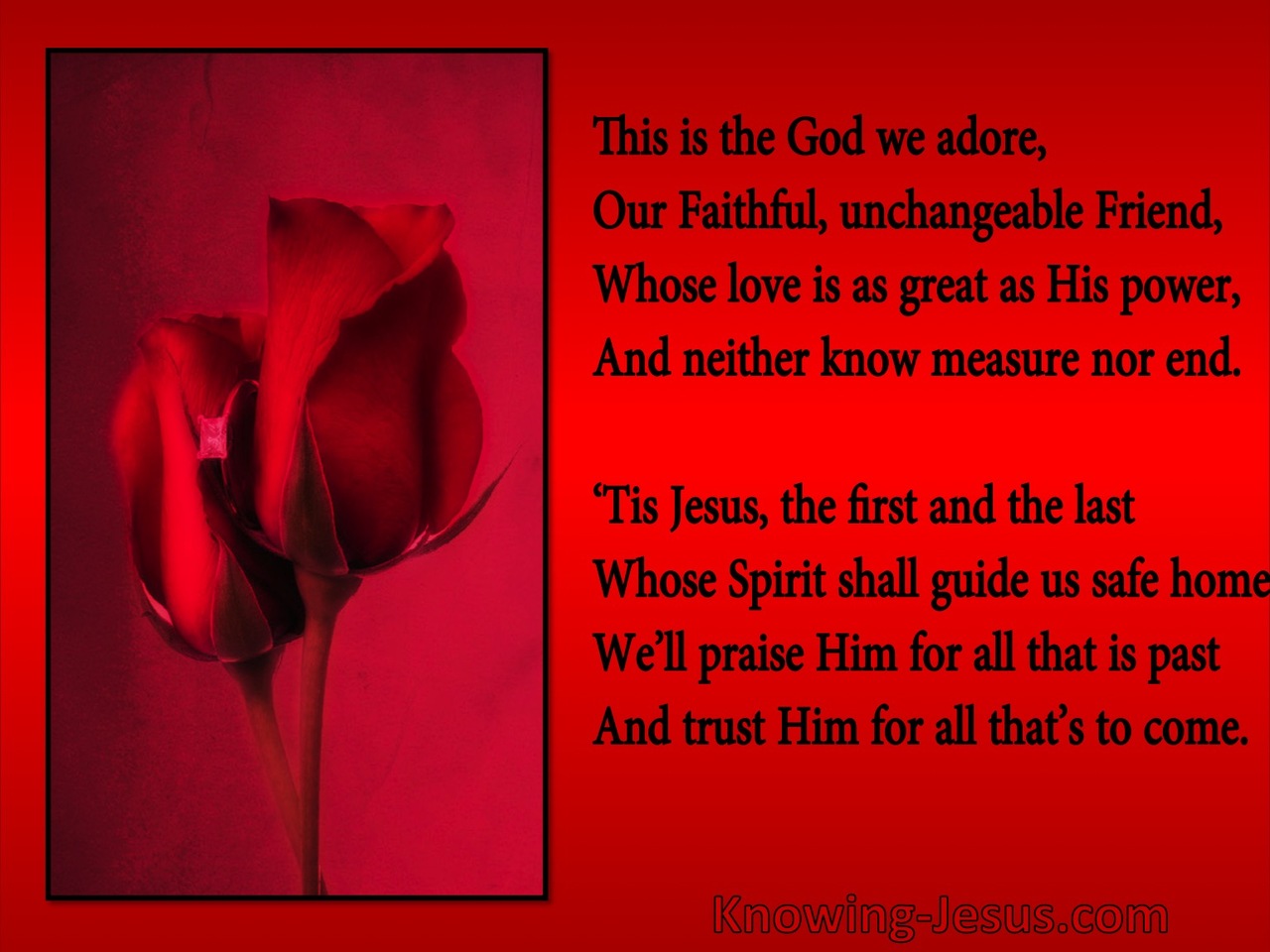 God, My Saviour (devotional)02-22 (red) - poem